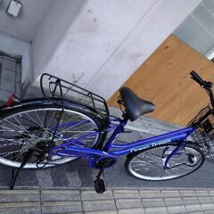 Ocean Dream[オーシャンドリーム]26吋 シティーサイクル 外装6段/LEDオート/ブルー