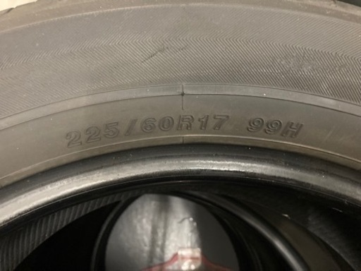 アルファード純正タイヤ ブリヂストンE51 225/60R17 99H