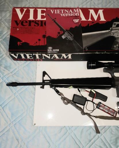 マルイM16A1ベトナムvrスコープ付き
