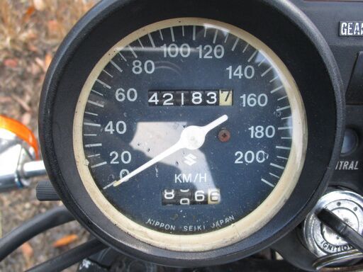 ほぼノーマル車両☆ 【スズキ GT380】 1979年モデル！国内未登録！