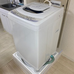 0円 TOSHIBA 全自動洗濯機 AW-60GE