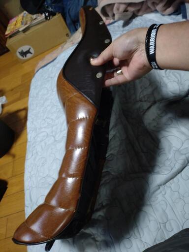 kawasaki ZRX400 ﾀｯｸﾛｰﾙｼｰﾄ 鋲付き 取付け金具有り 中古品 現状優先 ﾉｰｸﾚ＆