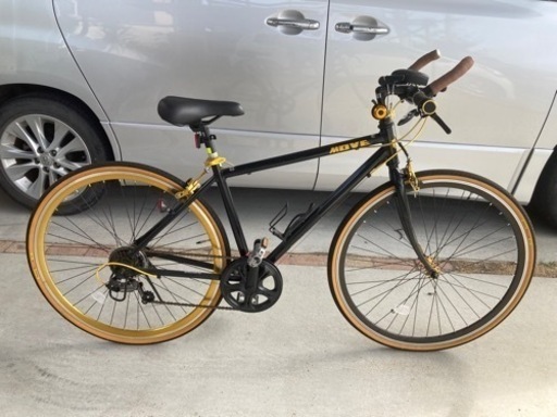 程度極上走行少】クロスバイク LIG MOVE 700C 7段 アルミフレーム