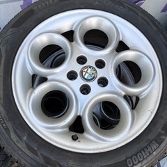 　ALFA ROMEO アルミホイール　205／55R16 