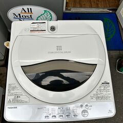 洗濯機 東芝 2019年 AW-5G65kg 家事家電 せんたくき 参考価格26,100円【