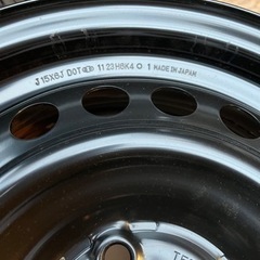 フィット　新車外し　15インチホイール