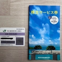 JR東日本株主優待券