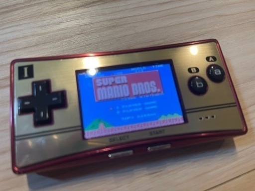 レトロゲーム機　ゲームボーイミクロ＋スピーカーグリップ＋α