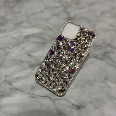 iPhoneケース デコ 新品 キラキラ