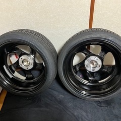 廃盤スタンスマジックホイールタイヤ付き2本セット