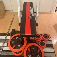 ベンチプレス ダンベル 最大65kg 筋トレ