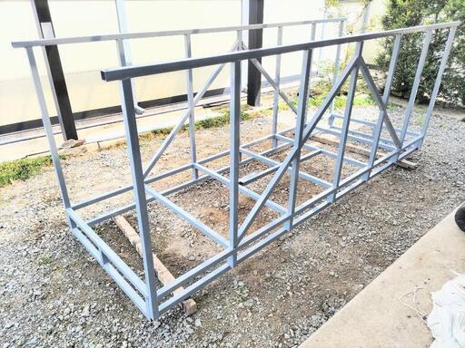 ラック パレット L=３m (仮設橋.渡廊下にも) 使用わずか　(もう１台あり)