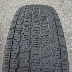 145R12 6PR◎中古スタッドレスタイヤホイール4本セット