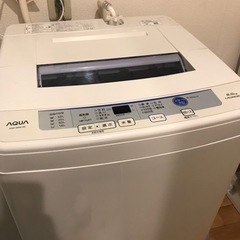 洗濯機 AQUA 2017年製