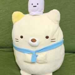 すみっコぐらし ねこ ぬいぐるみ 一番くじ 35cm ①