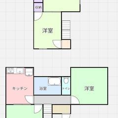 💰敷礼無料💰高齢者OK🉐町方駅徒歩10分🏠4K戸建🉐✨ペッ…