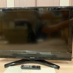 【中古】東芝レグザ　液晶テレビ32インチ