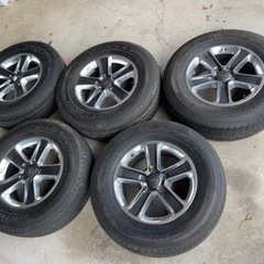 ラングラー JL サハラ 純正　タイヤホイール5本セット