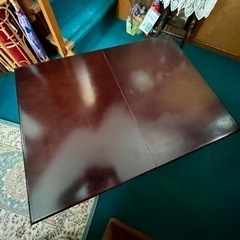 【無料】中古　座卓テーブル(スライド式テーブル)