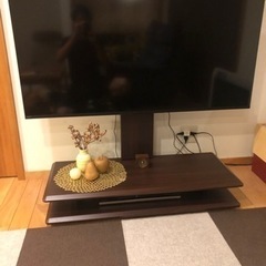 ヤマダ電機　壁寄せTVボード　使用僅か　最終大幅値下げ　取りに来...