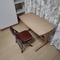 低めテーブルと椅子セット