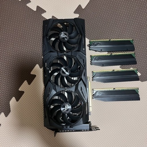 PCパーツ NVIDIA ASUS GeForce RTX2080Ti 11GB ROG STRIX GAMING OC