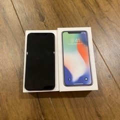 超美品　iPhone X 256gb simfree simフリ...