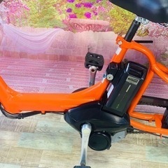 ❸5864子供乗せ電動アシスト自転車ブリヂストン20インチ良好バッテリー