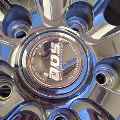 スタッドレスタイヤ dosホイール 195/65r15 19年 山あり 15インチ