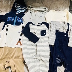 POLO Baby ロンパース　70 セット　長袖