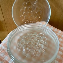 ぶどうのガラス皿５枚
