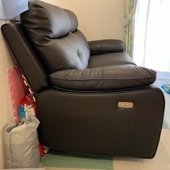 レザーソファーリクライニング電動式