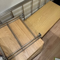 ステンレスユニットシェルフ 無印良品 MUJI
