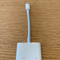アップル純正品　lightning HDMI アダプター ライト...