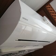 エアコン工事は安心の電気工事士にお任せ♪大型3.6k広い
