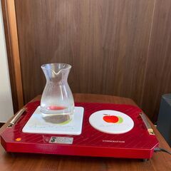 保温プレート　ガラスのコーヒーポット保温などに便利です。