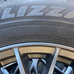 スタッドレスタイヤ　2021年製(ブリザック)