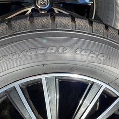 スタットレスタイヤ4本ホイール付き225/65R/17102Q