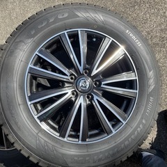 スタットレスタイヤ4本ホイール付き225/65R/17102Q