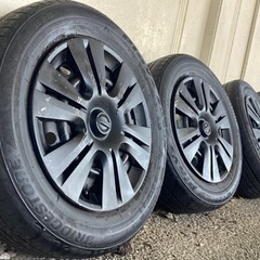 195/65R15 ノーマルタイヤ４本セット 車検　スタッドレス用に