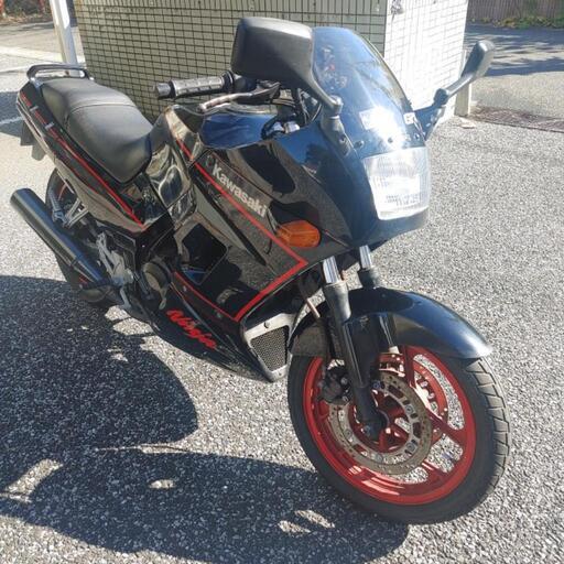 カワサキGPX250RⅡ最終型ブラック