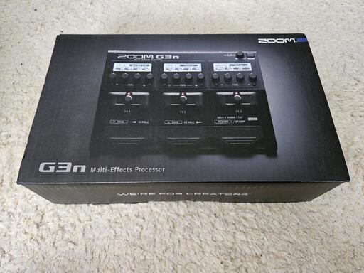 【決まりました！】ZOOM G3n マルチエフェクター《付属品完備》