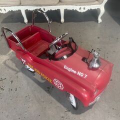 お値下げ中‼大阪★「T347」消防車 ペダルカー 子供用 レトロ玩具 店舗什器 オブジェ	インステップ FIRE AND RESCUE お値下げ中‼大阪☆「T347」消防車 ペダルカー 子供用 レトロ玩具 店舗什器