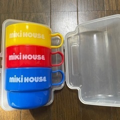 mikihouse コップ3個組