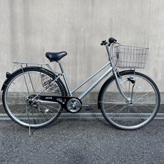 【お譲り先決定】軽量27インチ6段変速オートLEDライト自転車　...