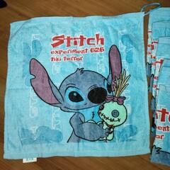 紐付きタオル　Stitch　6枚