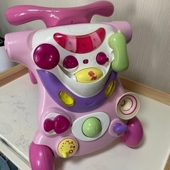 3IN1へんしん！ライドオンウォーカー ピンク