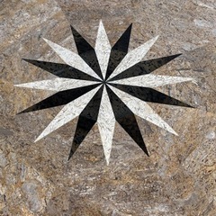 バリのアンティークダイニングテーブルセット