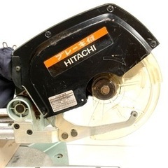 SOLD OUT！電動工具◆HITACHI 日立工機◆216mm 卓上スライド丸のこ C8FB2 中古動作品 新品チップソー付き