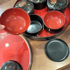 和食の皿